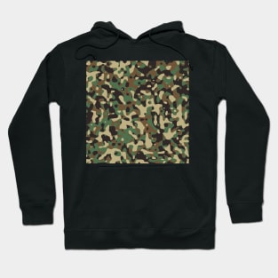 Natural Camo Pattern Hoodie